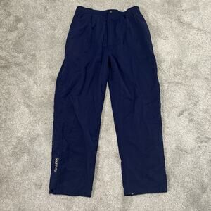 Tourney Gore-Tex Pants Mens Large Blue Golf Rain Waterproof Windproof Ankle Zip